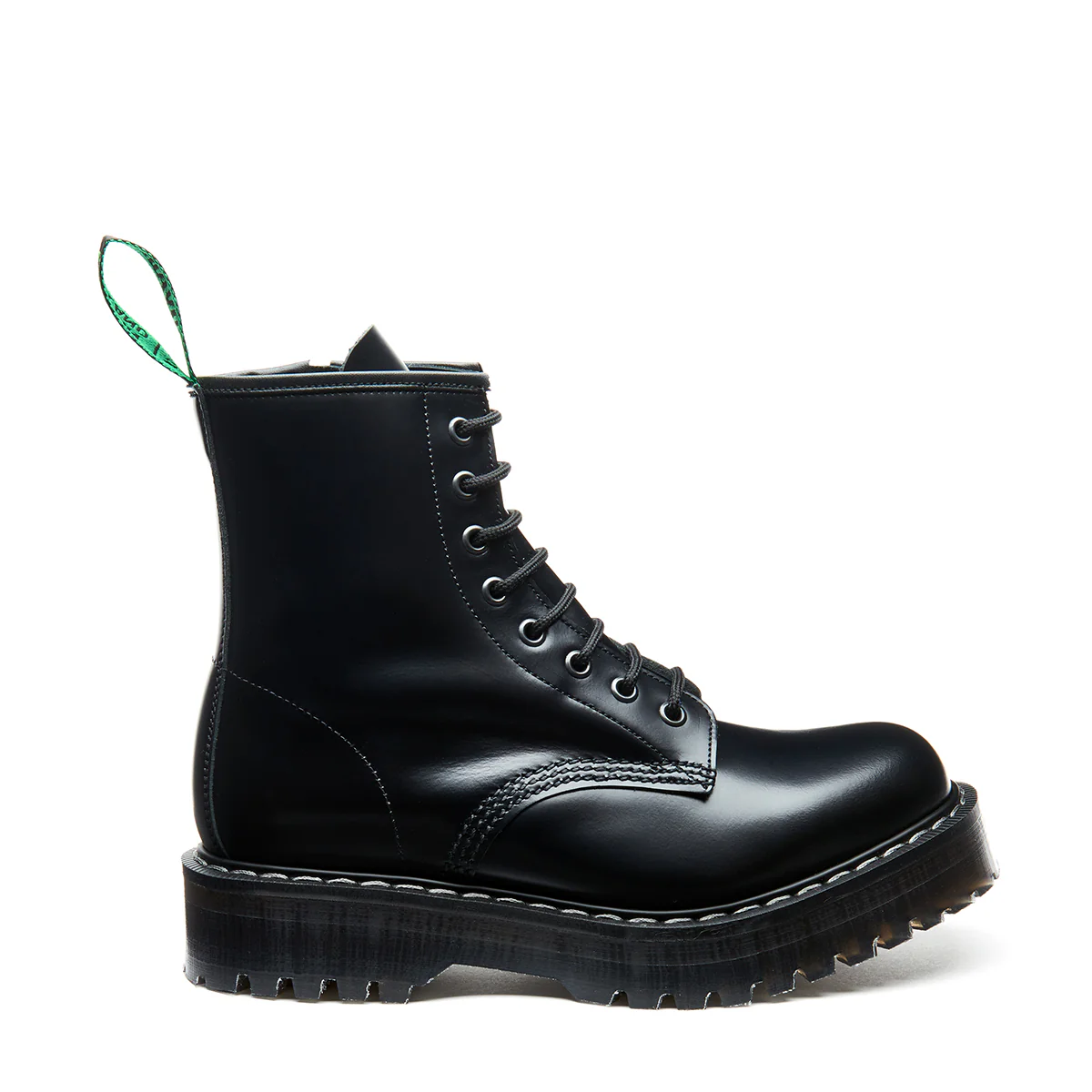 1247-black-hi-shine-8-eye-zip-commando-derby-boot-2.webp Black Hi-Shine 8 Eye Zip Commando Derby Boot