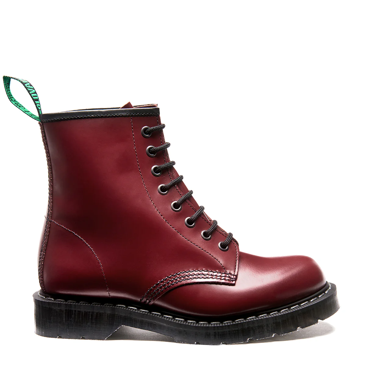 1291-cherry-red-hi-shine-8-eye-derby-boot-1.webp Cherry Red Hi-Shine 8 Eye Derby Boot
