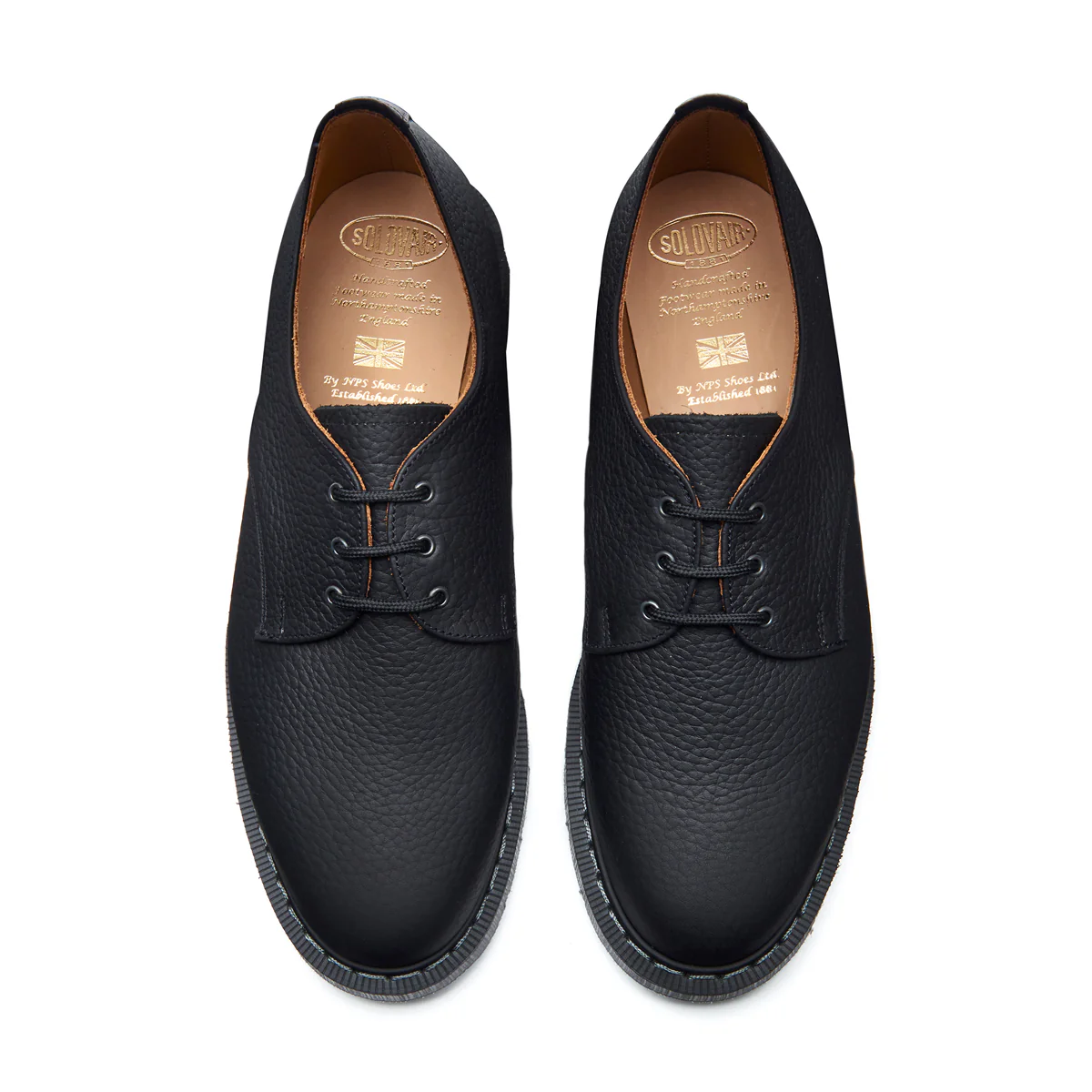 1468-black-greasy-grain-gibson-shoe-4.webp Black Greasy Grain Gibson Shoe