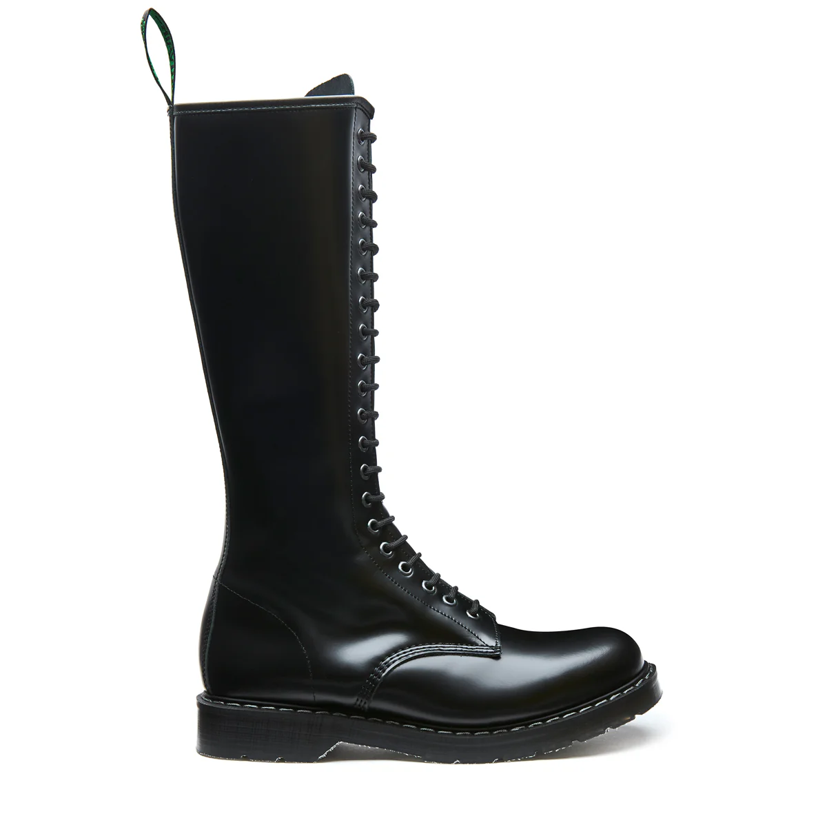 1556-black-hi-shine-20-eye-zip-derby-boot-3.webp Black Hi-Shine 20 Eye Zip Derby Boot