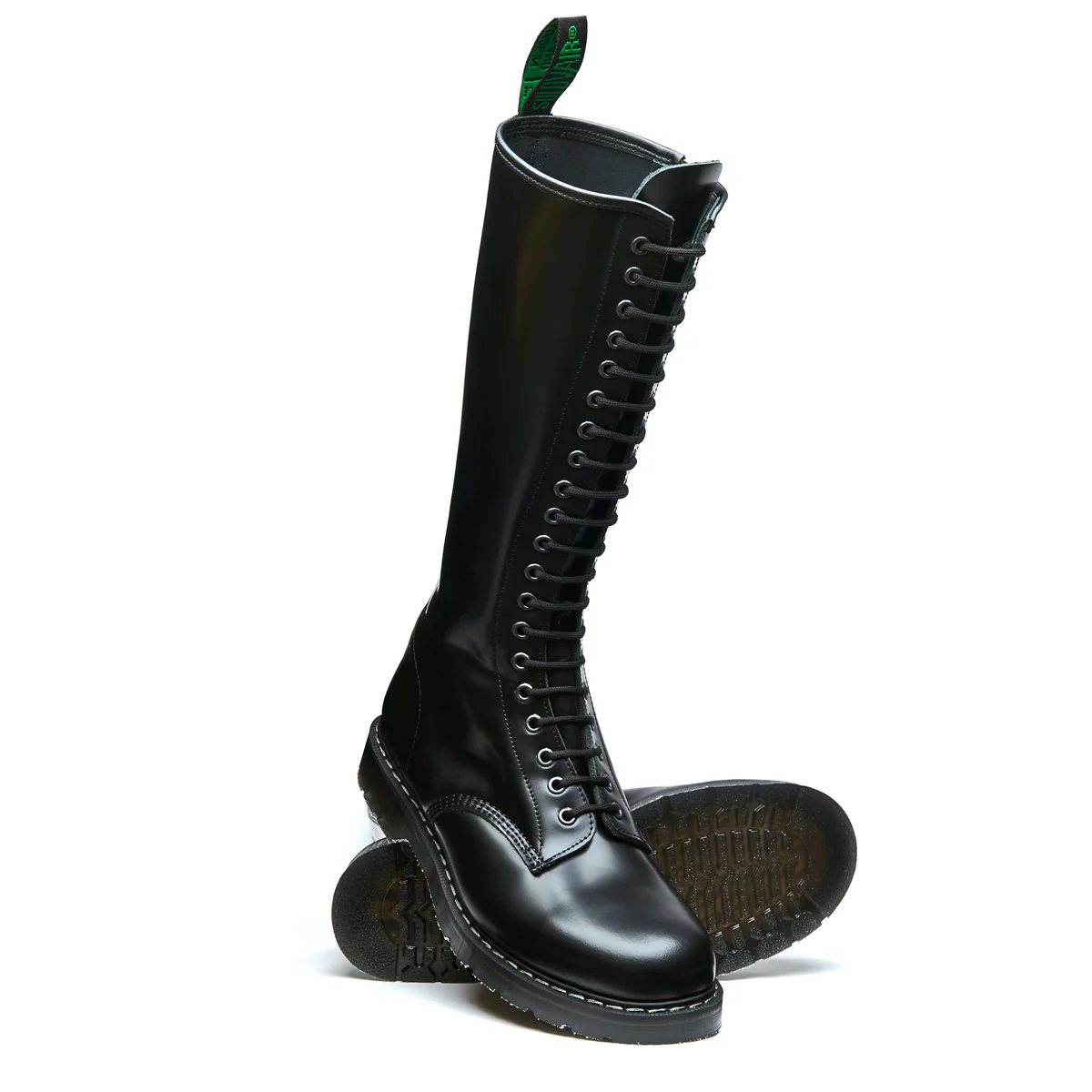 1556-black-hi-shine-20-eye-zip-derby-boot-4.webp Black Hi-Shine 20 Eye Zip Derby Boot