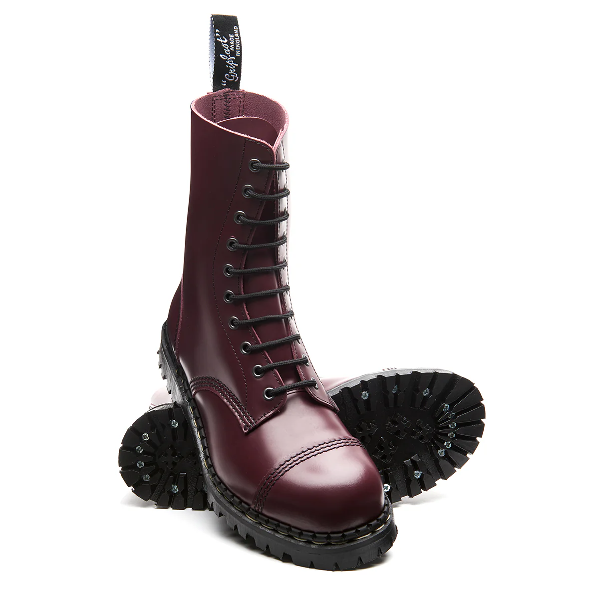 1960-oxblood-hi-shine-10-eye-steel-toe-capped-derby-boot-2.webp Oxblood Hi-Shine 10 Eye Steel Toe Capped Derby Boot