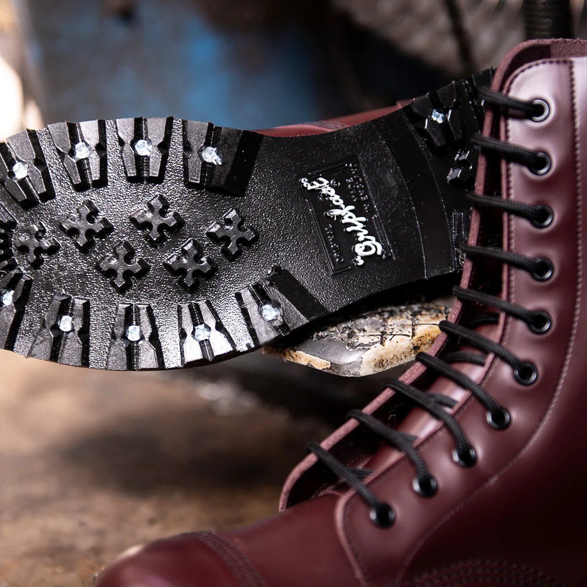 1960-oxblood-hi-shine-10-eye-steel-toe-capped-derby-boot-5.webp Oxblood Hi-Shine 10 Eye Steel Toe Capped Derby Boot