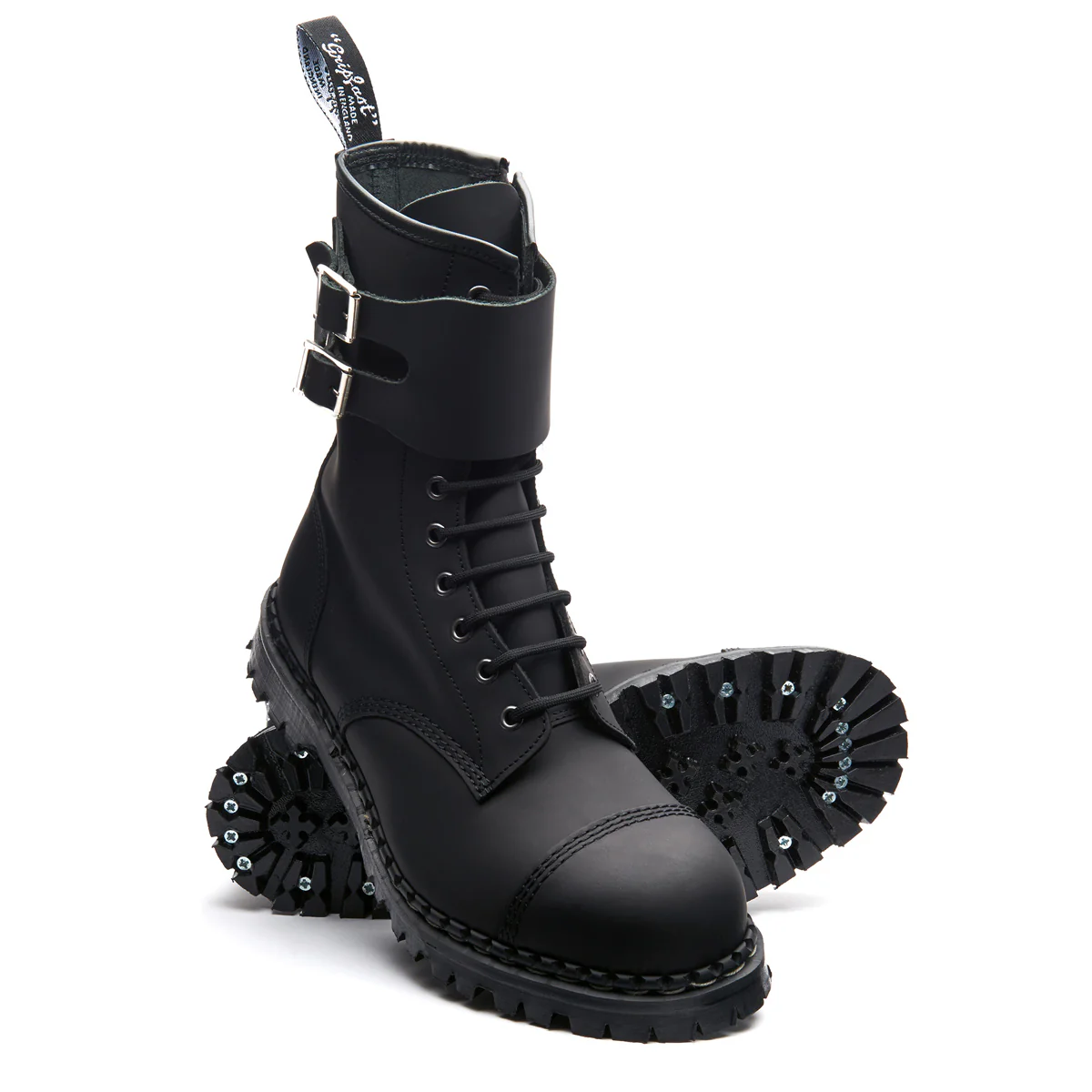 2004-black-greasy-10-eye-steel-toe-capped-zip-twin-strap-derby-boot-3.webp Black Greasy 10 Eye Steel Toe Capped Zip Twin Strap Derby Boot
