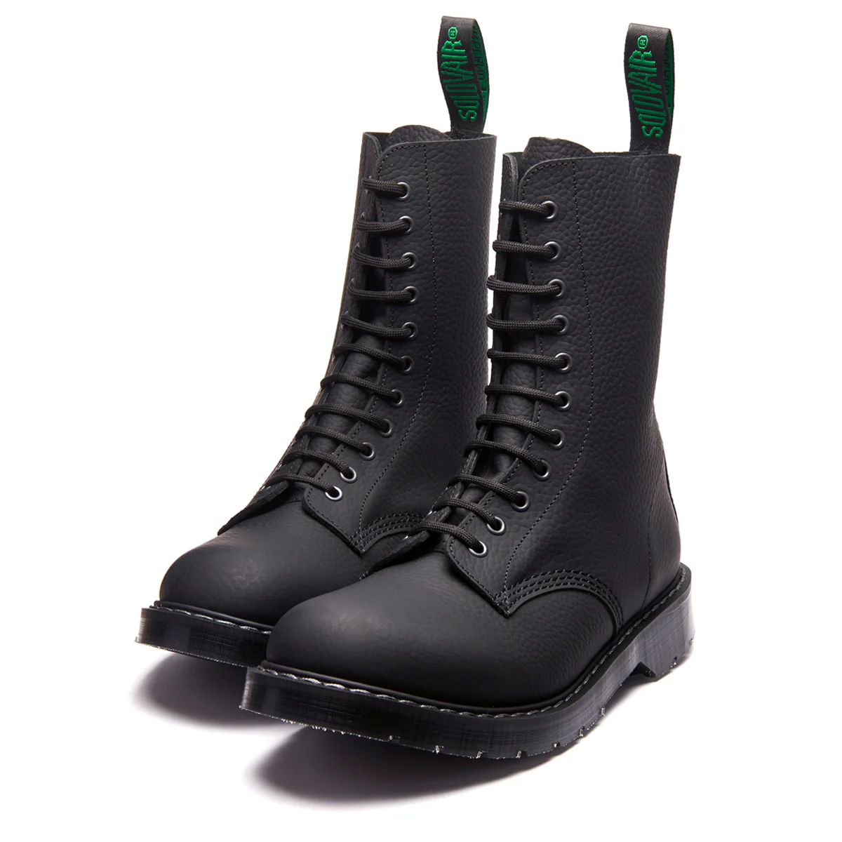 2336-black-greasy-grain-11-eye-derby-boot-3.webp Black Greasy Grain 11 Eye Derby Boot