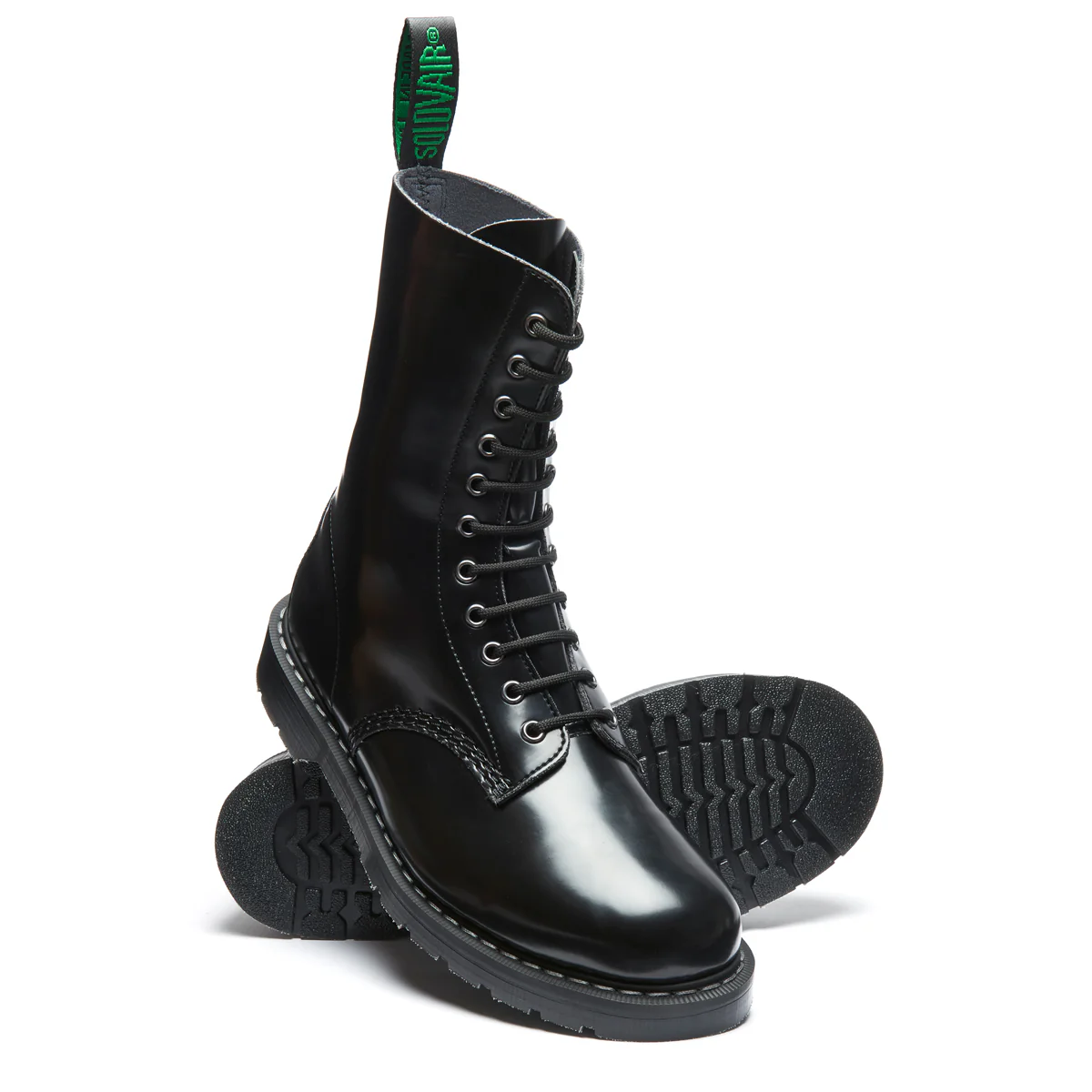 2402-black-vegan-hi-shine-11-eye-derby-boot-2.webp Black Vegan Hi-Shine 11 Eye Derby Boot