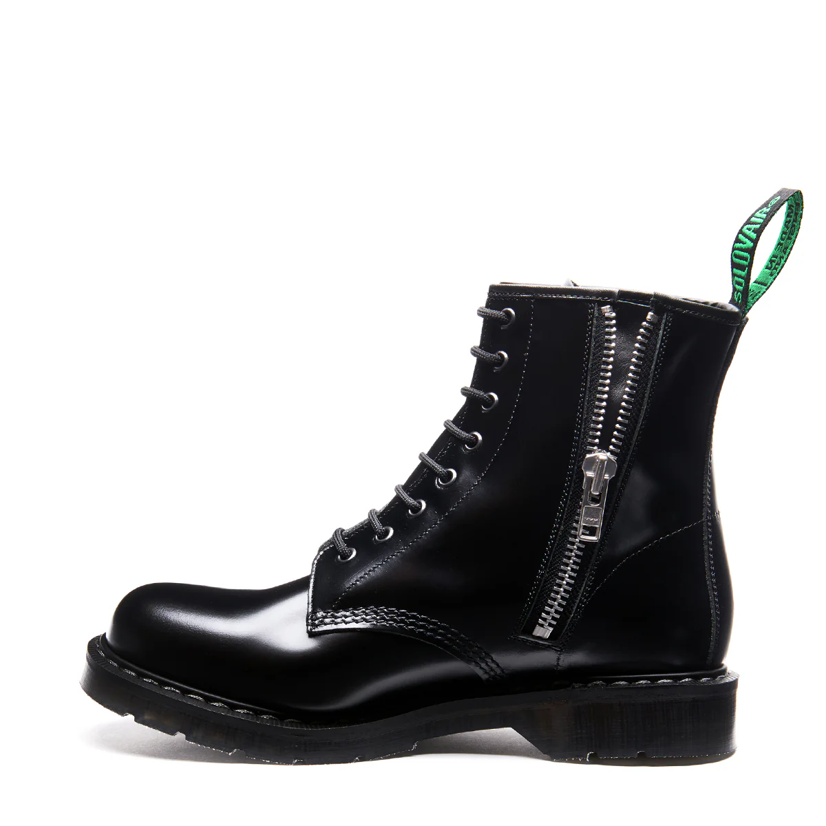 2805-black-hi-shine-8-eye-zip-derby-boot-1.webp Black Hi-Shine 8 Eye Zip Derby Boot