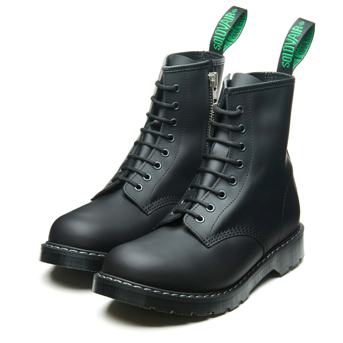 2892-black-greasy-8-eye-zip-derby-boot-4.webp Black Greasy 8 Eye Zip Derby Boot