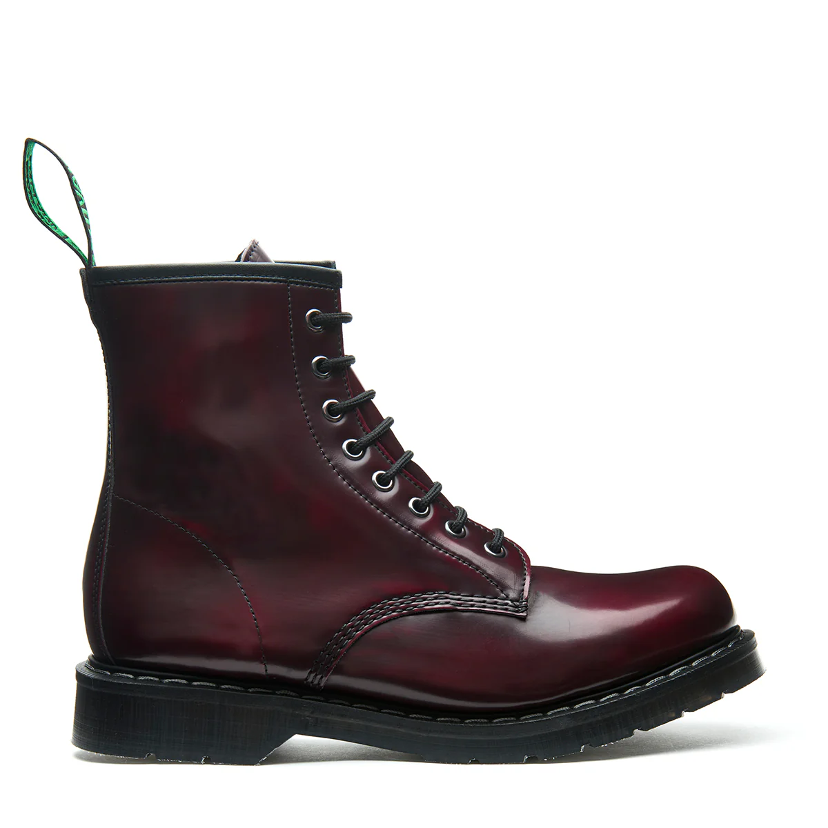 3404-cherry-red-rub-off-vegan-8-eye-derby-boot-1.webp Cherry Red Rub-Off Vegan 8 Eye Derby Boot