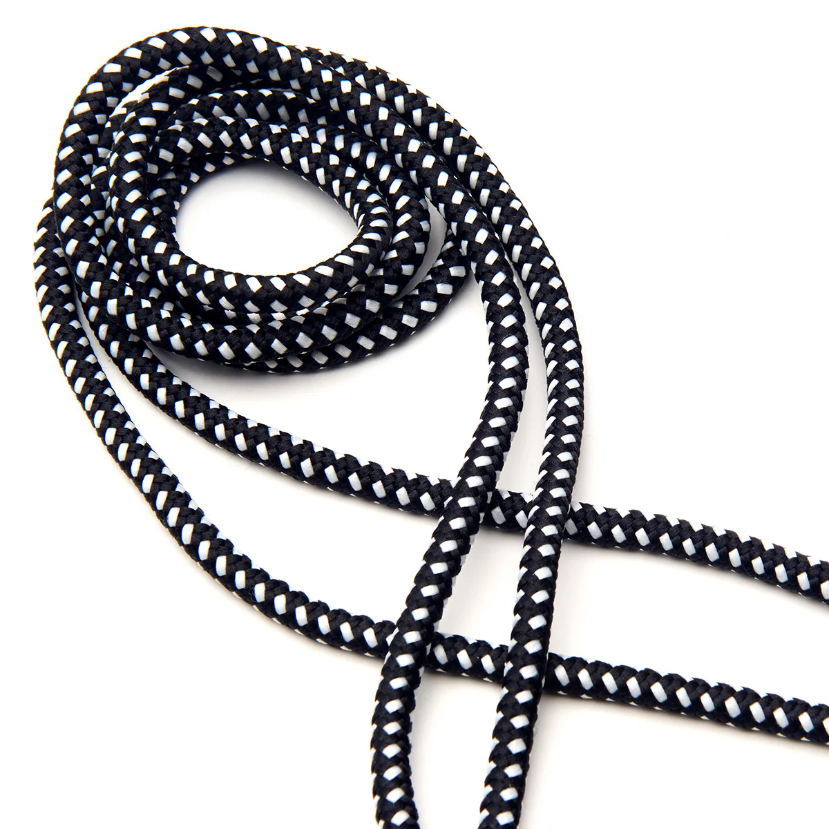70cm Round Poly Chequered Lace (3 eye)