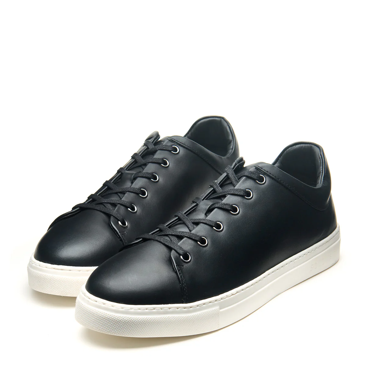 4222-black-calf-sneaker-white-sole-3.webp Black Calf Sneaker (White Sole)