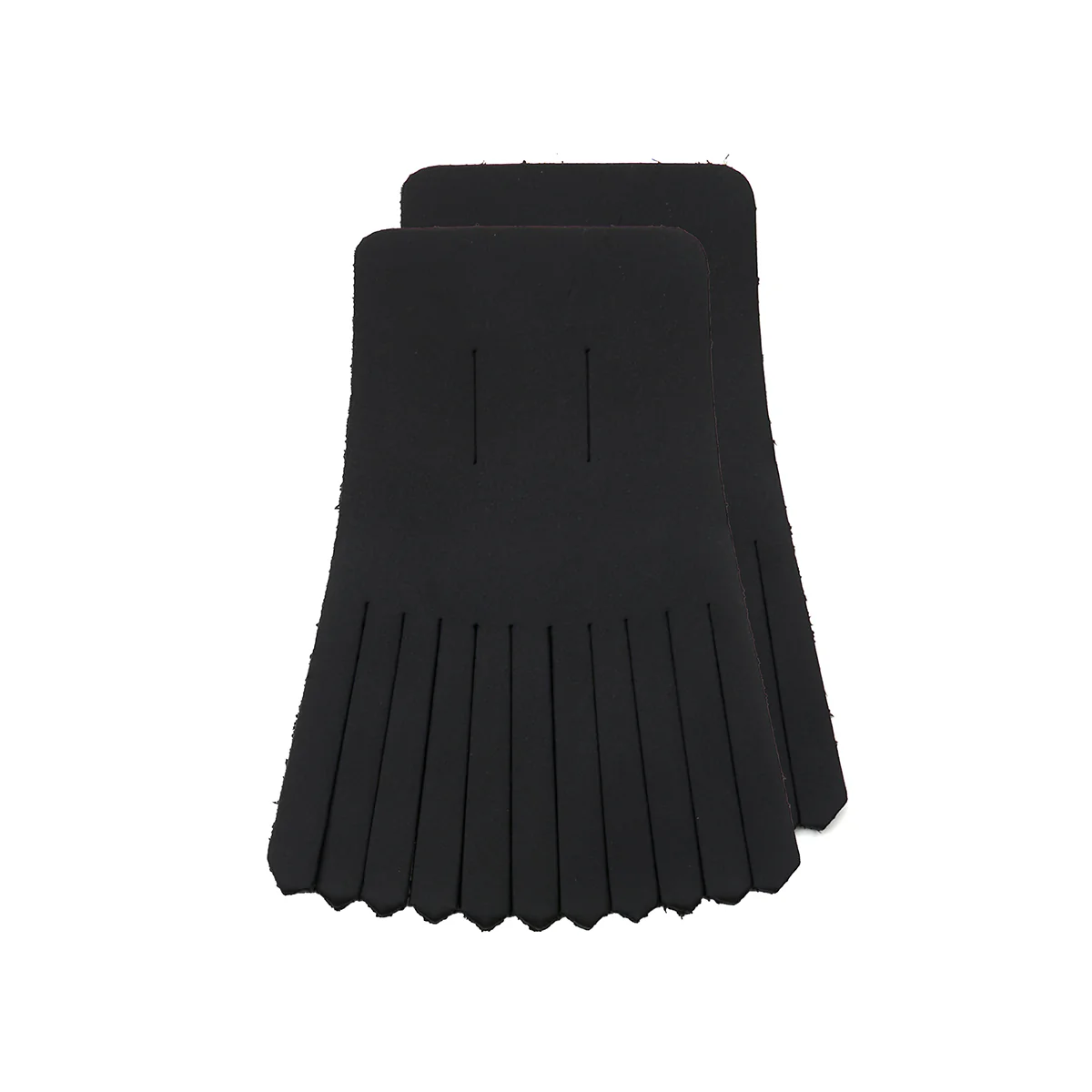 Black Greasy Gibson Shoe & Shoe Kiltie