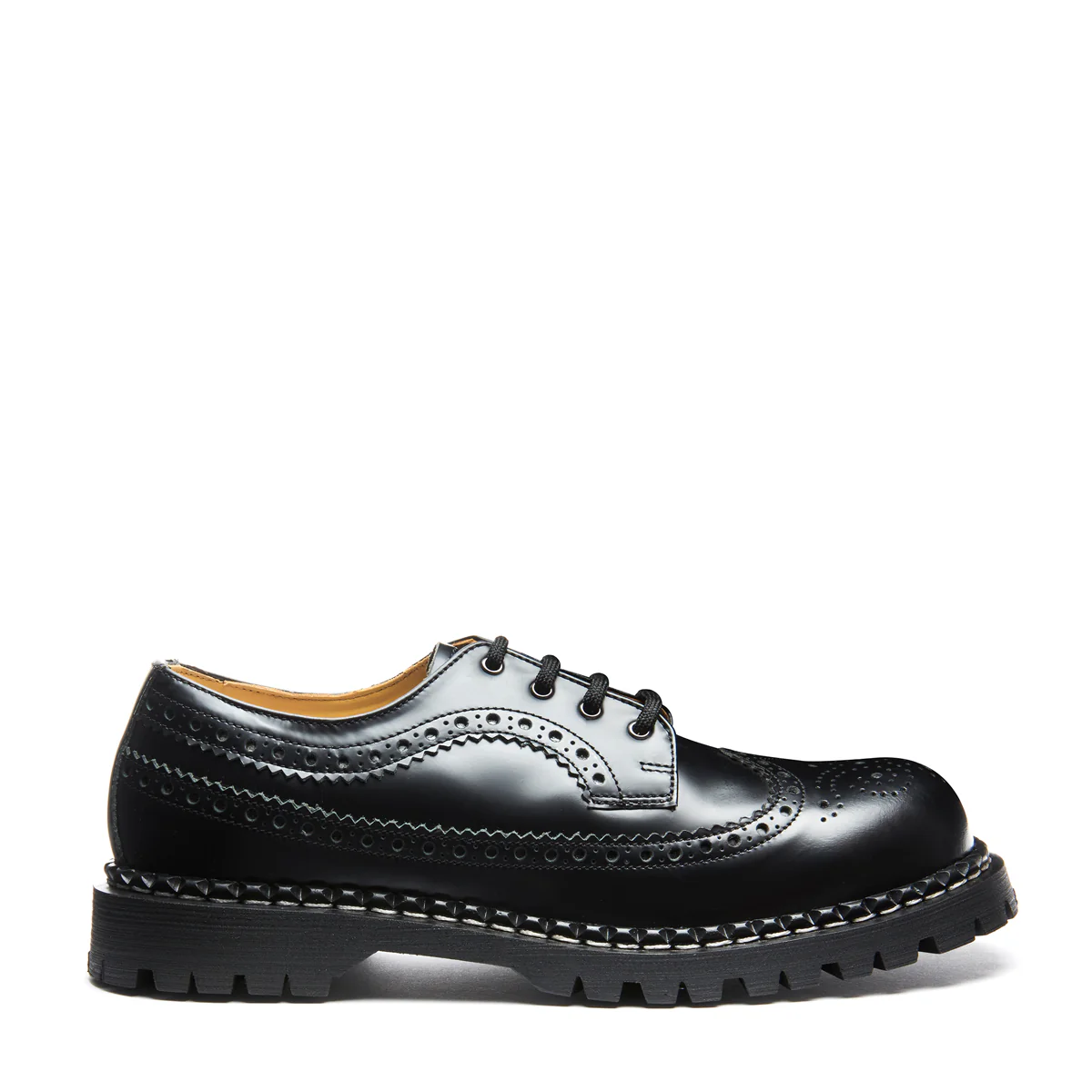 4743-black-hi-shine-4-eye-steel-toe-american-derby-brogue-shoe-1.webp Black Hi-Shine 4 Eye Steel Toe American Derby Brogue Shoe