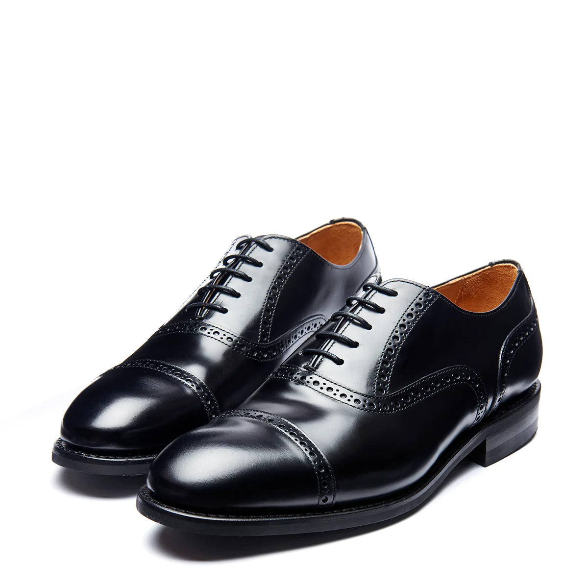4771-black-hi-shine-5-eye-oxford-semi-brogue-shoe-4.webp Black Hi-Shine 5 Eye Oxford Semi-Brogue Shoe