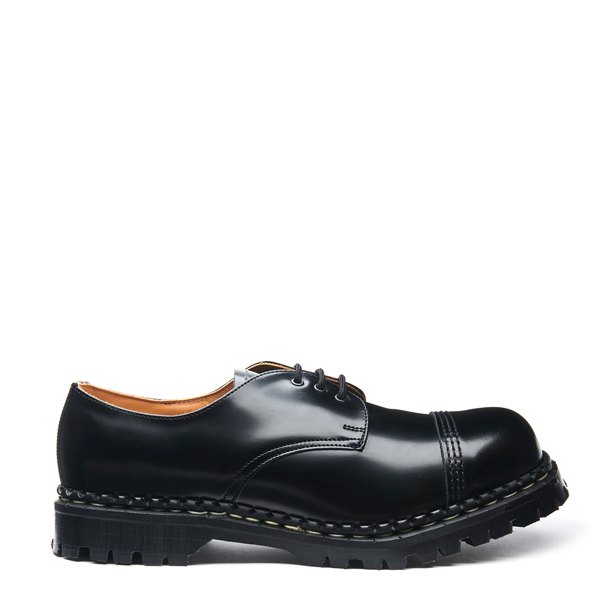 4900-black-hi-shine-steel-toe-capped-gibson-shoe-1.webp Black Hi-Shine Steel Toe Capped Gibson Shoe