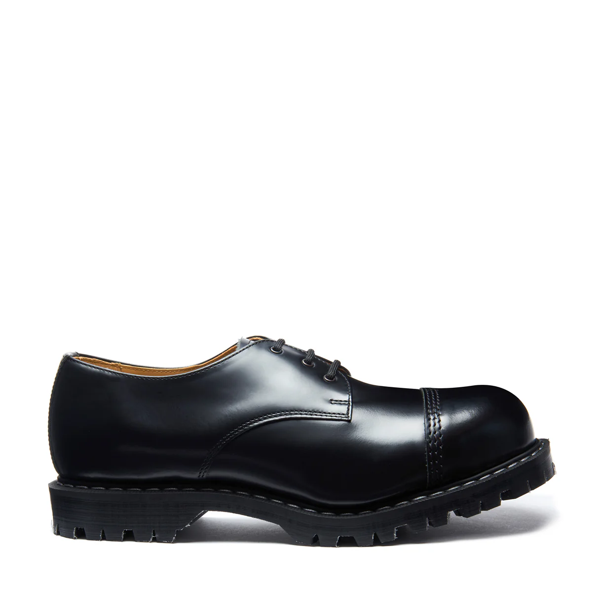 4930-black-hi-shine-steel-toe-gibson-shoe-1.webp Black Hi-Shine Steel Toe Gibson Shoe