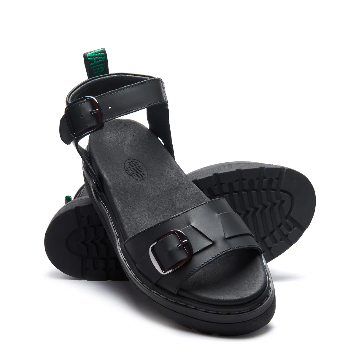 5093-blakesley-black-greasy-one-strap-sandal-2.webp Blakesley - Black Greasy One Strap Sandal