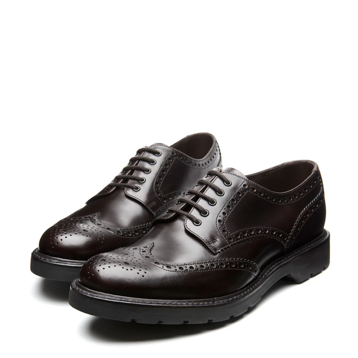 Brown Calf 5 Eye Gibson Brogue Shoe