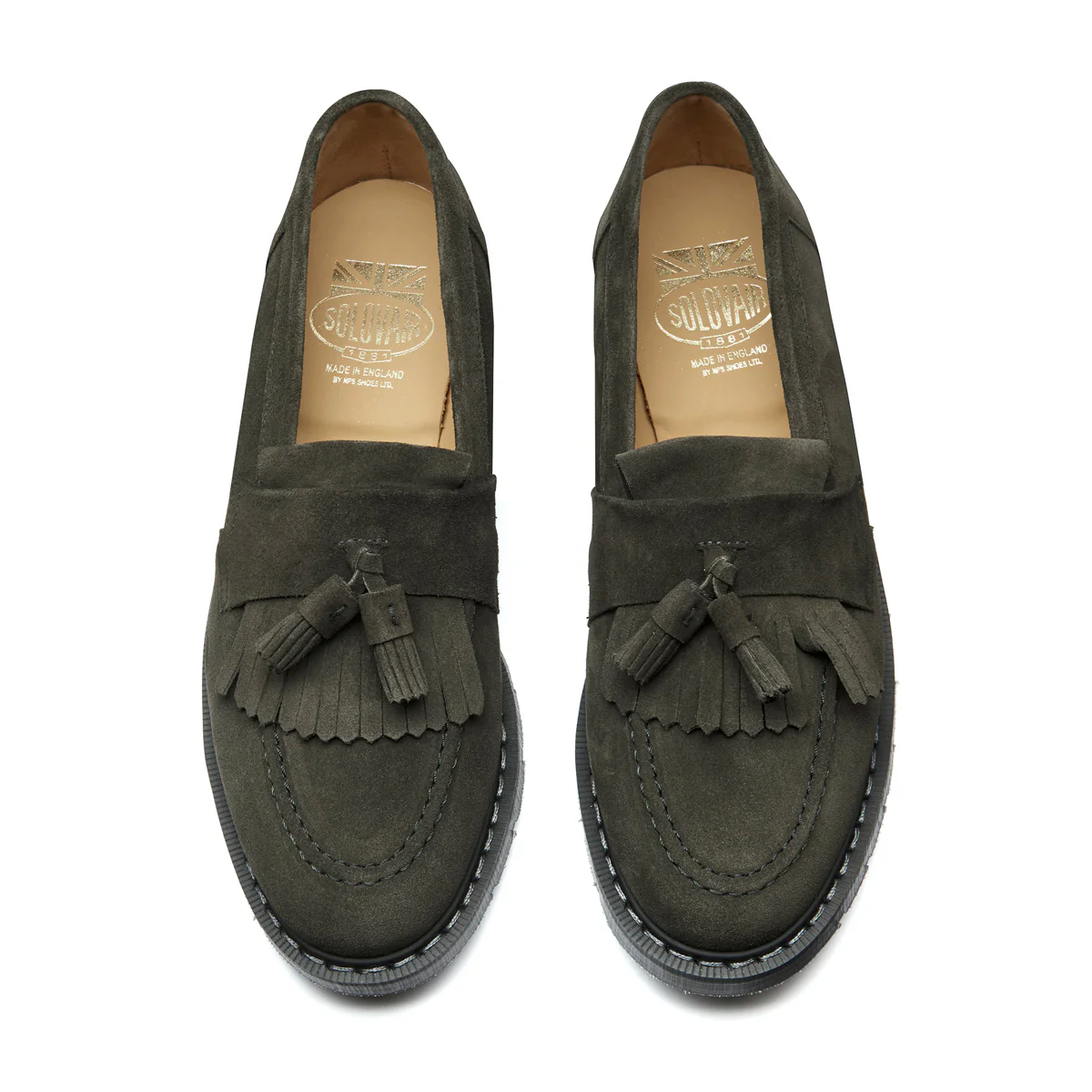 6158-olive-suede-tassel-loafer-4.webp Olive Suede Tassel Loafer