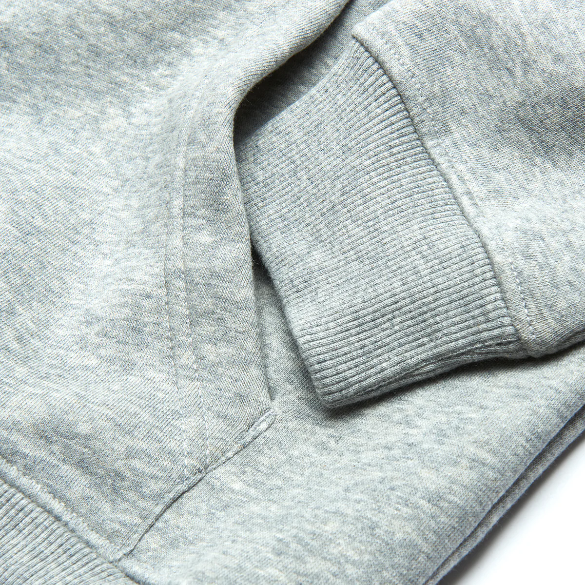 Solovair L/S Logo Pullover Hoodie - Grey