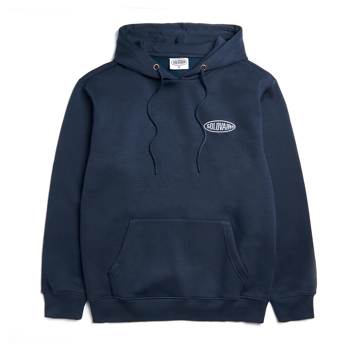 6354-solovair-l-s-logo-pullover-hoodie-navy-1.webp Solovair L/S Logo Pullover Hoodie - Navy