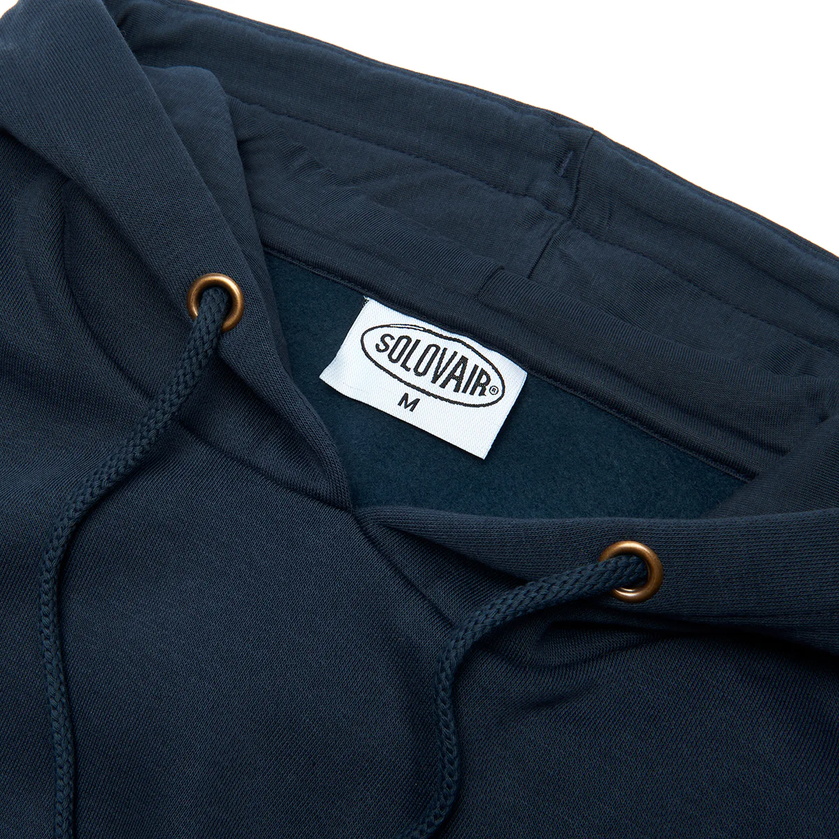 6354-solovair-l-s-logo-pullover-hoodie-navy-3.webp Solovair L/S Logo Pullover Hoodie - Navy