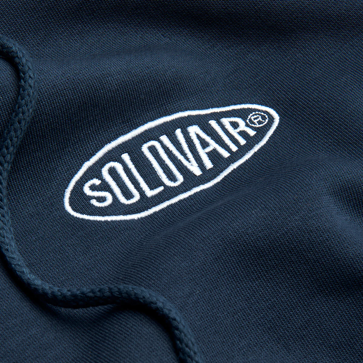 6354-solovair-l-s-logo-pullover-hoodie-navy-4.webp Solovair L/S Logo Pullover Hoodie - Navy