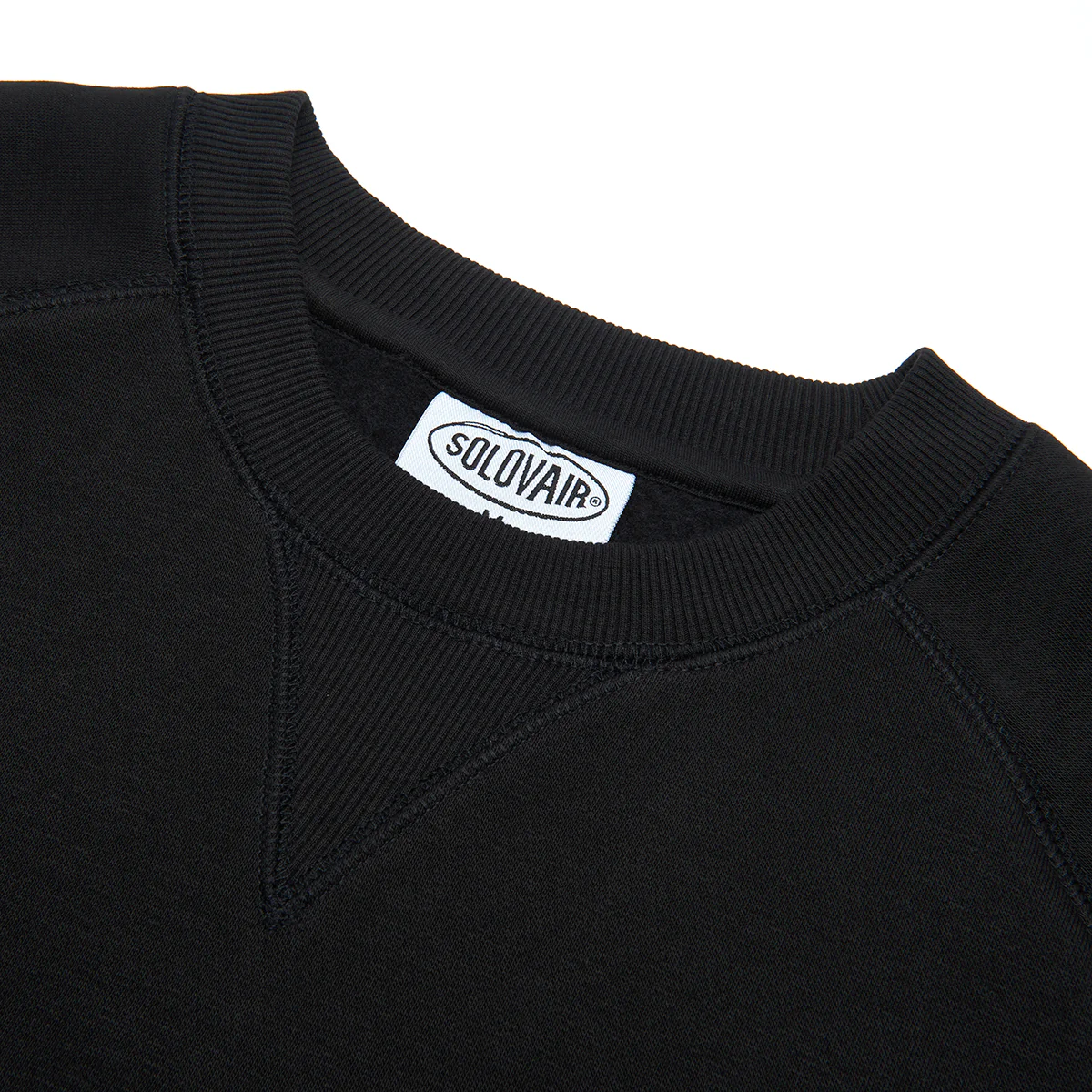 Solovair L/S Logo Sweatshirt - Black