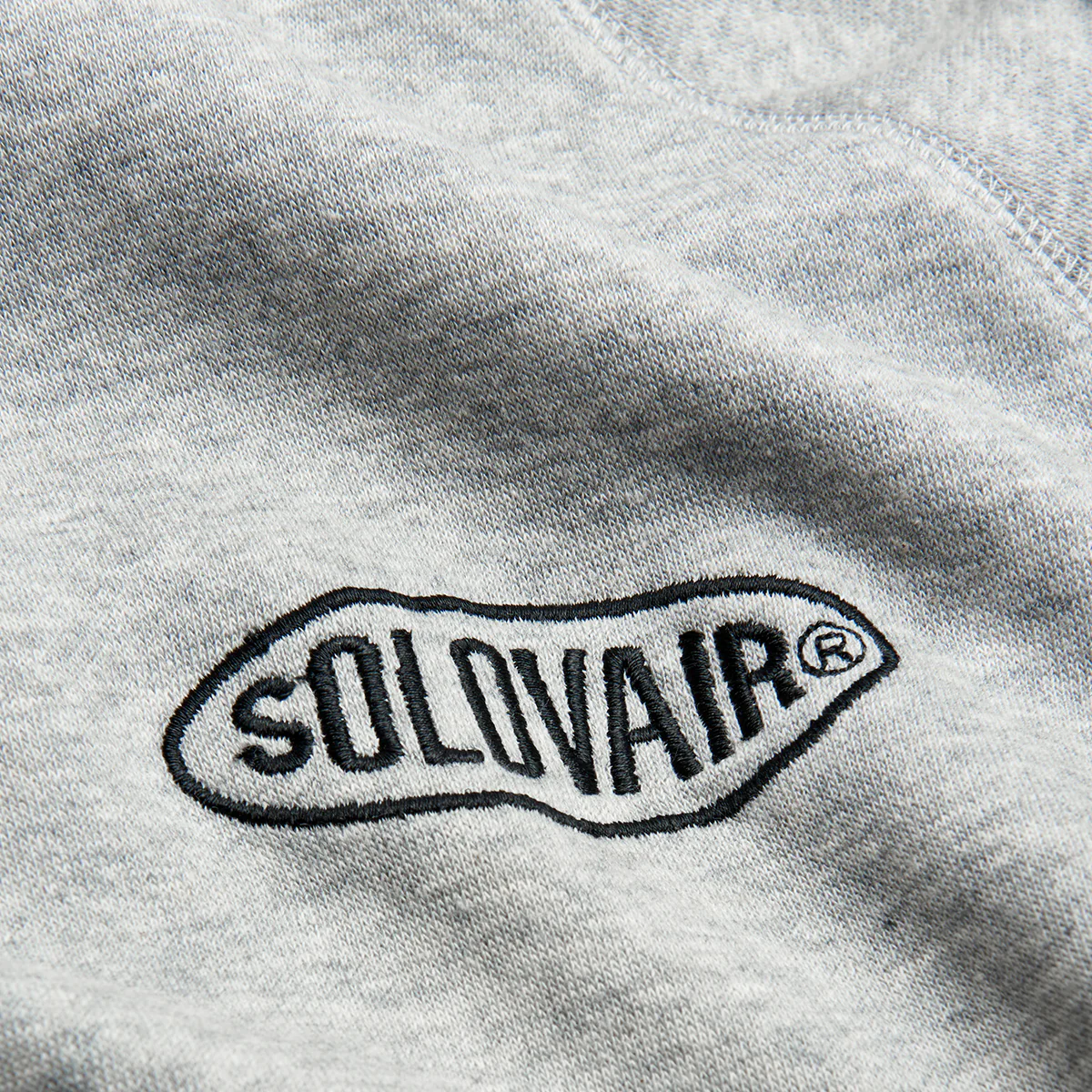 6366-solovair-l-s-logo-sweatshirt-grey-4.webp Solovair L/S Logo Sweatshirt - Grey
