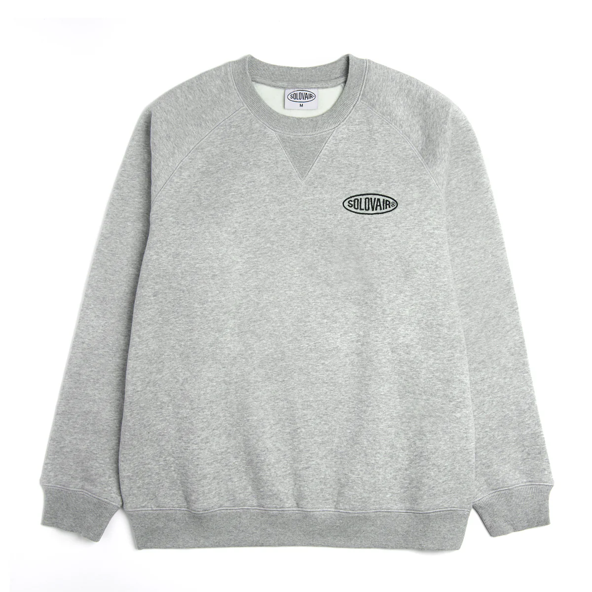 6368-medium-medium-variation-1.webp Solovair L/S Logo Sweatshirt - Grey