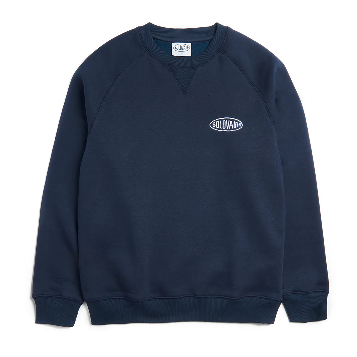 6372-solovair-l-s-logo-sweatshirt-navy-1.webp Solovair L/S Logo Sweatshirt - Navy