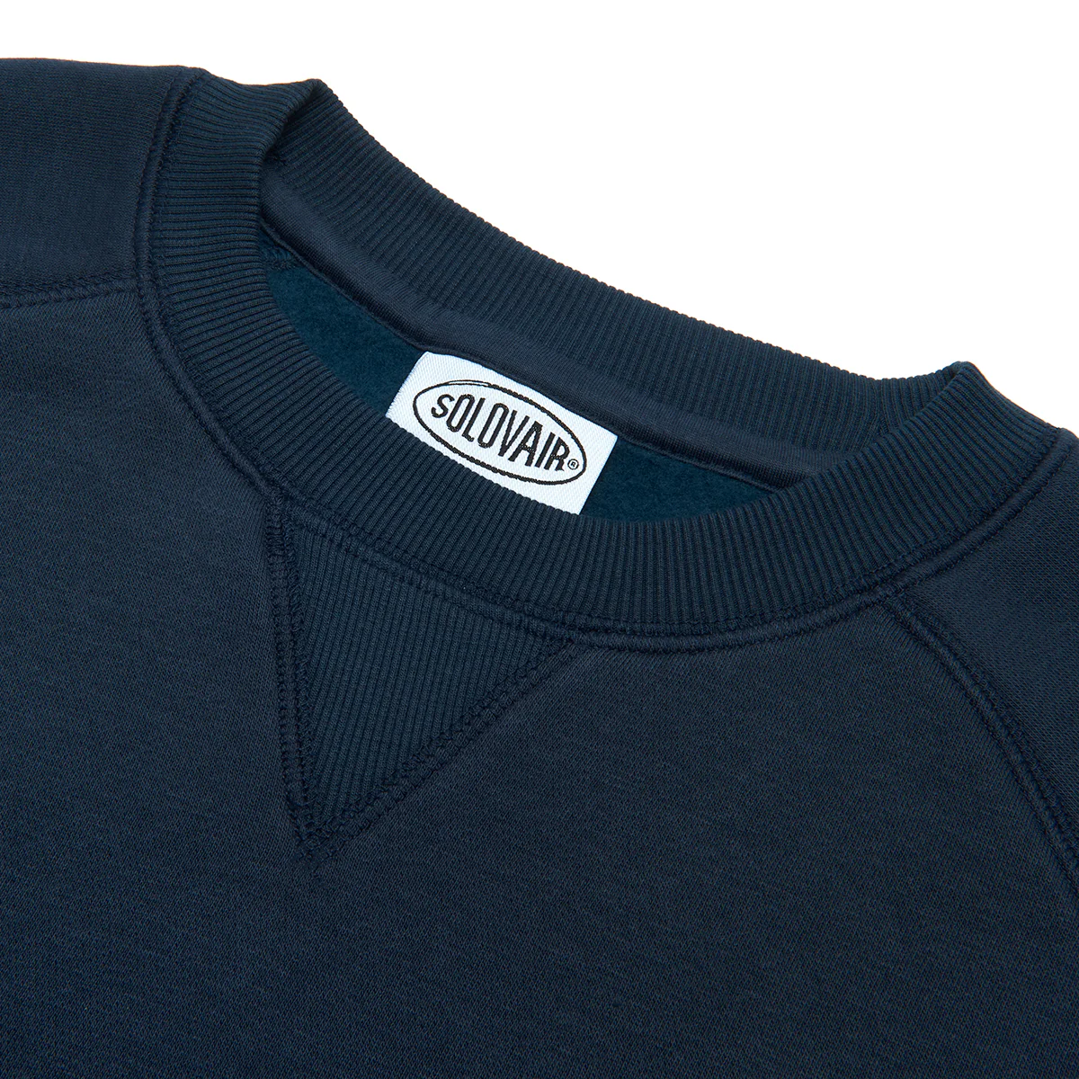 6372-solovair-l-s-logo-sweatshirt-navy-3.webp Solovair L/S Logo Sweatshirt - Navy