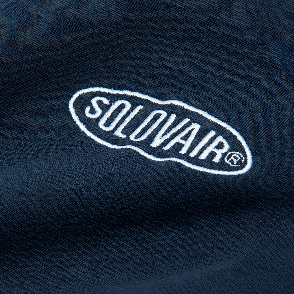 6372-solovair-l-s-logo-sweatshirt-navy-4.webp Solovair L/S Logo Sweatshirt - Navy