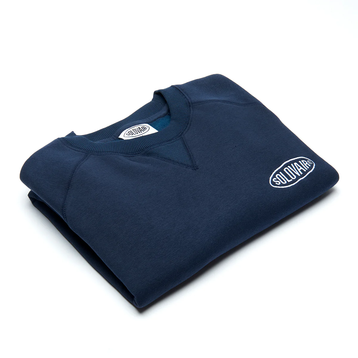 6372-solovair-l-s-logo-sweatshirt-navy-7.webp Solovair L/S Logo Sweatshirt - Navy