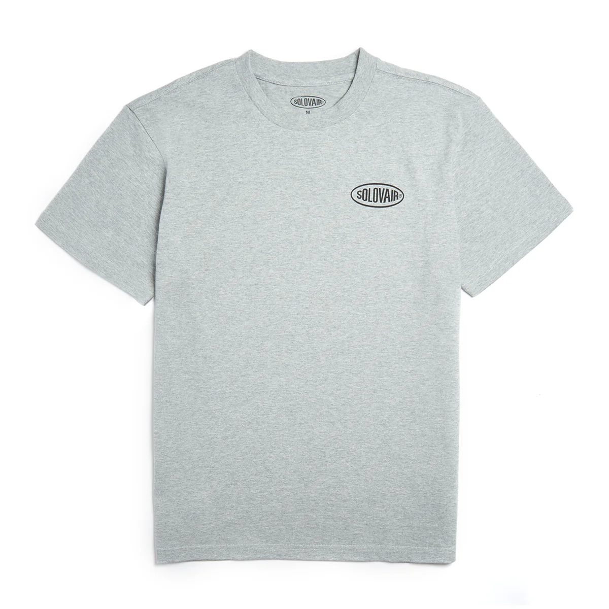 6384-solovair-s-s-logo-t-shirt-grey-1.webp Solovair S/S Logo T-Shirt - Grey