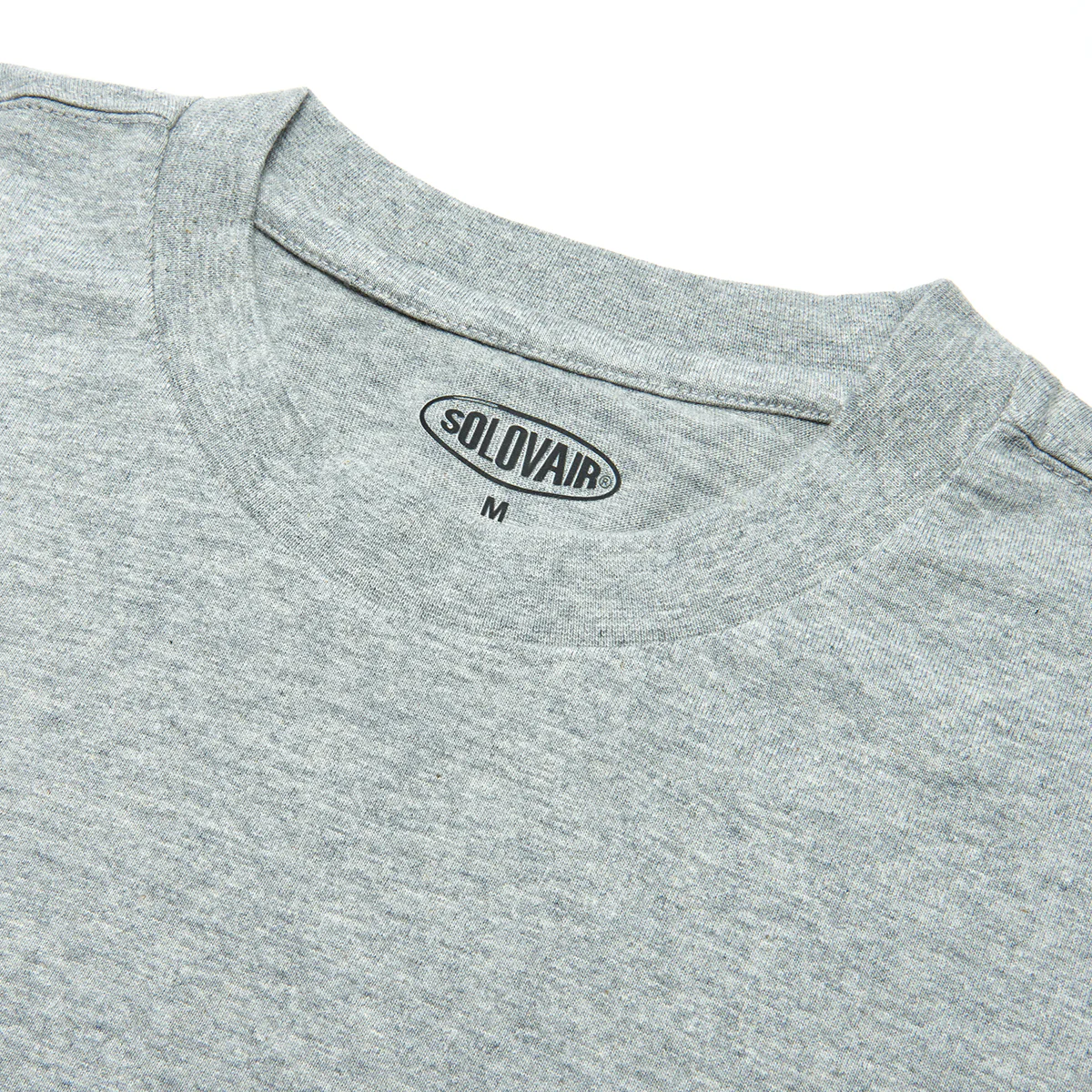 6384-solovair-s-s-logo-t-shirt-grey-3.webp Solovair S/S Logo T-Shirt - Grey