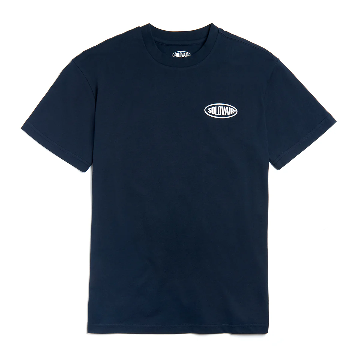 6390-solovair-s-s-logo-t-shirt-navy-1.webp Solovair S/S Logo T-Shirt - Navy