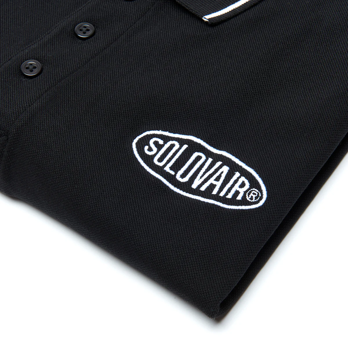 Solovair S/S Polo Shirt - Black