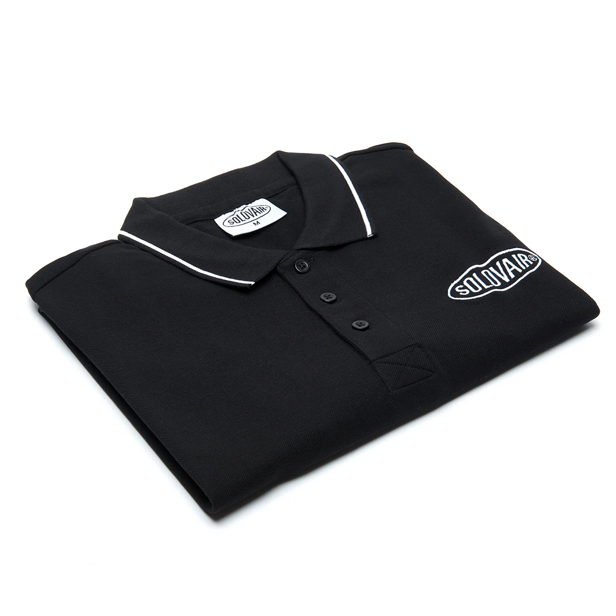 Solovair S/S Polo Shirt - Black