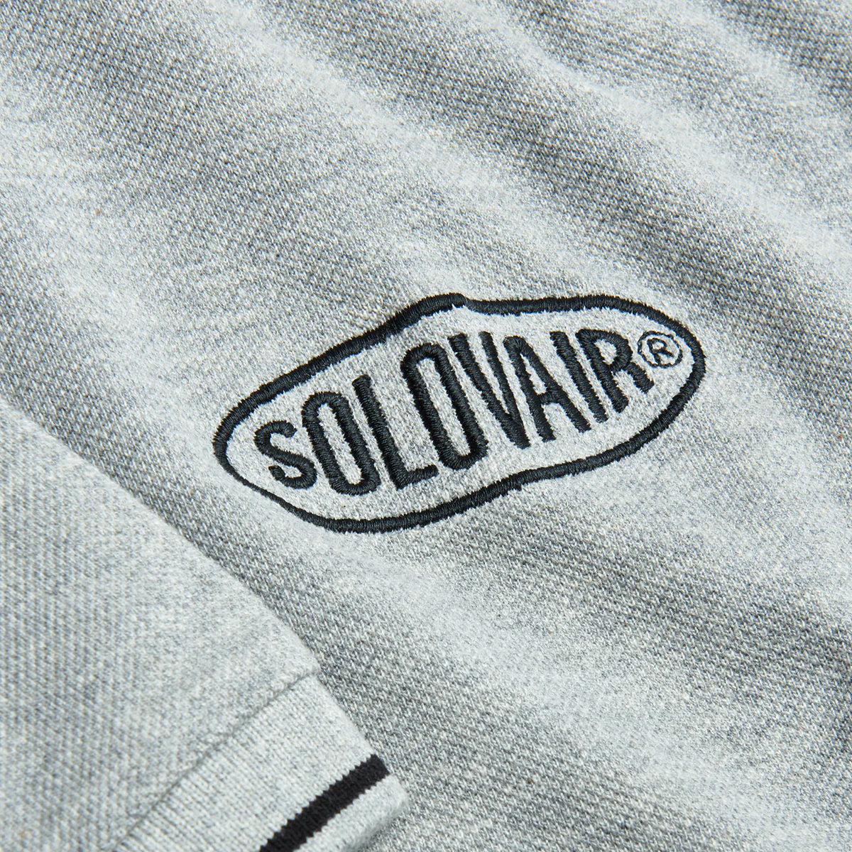 6408-solovair-s-s-polo-shirt-grey-4.webp Solovair S/S Polo Shirt - Grey