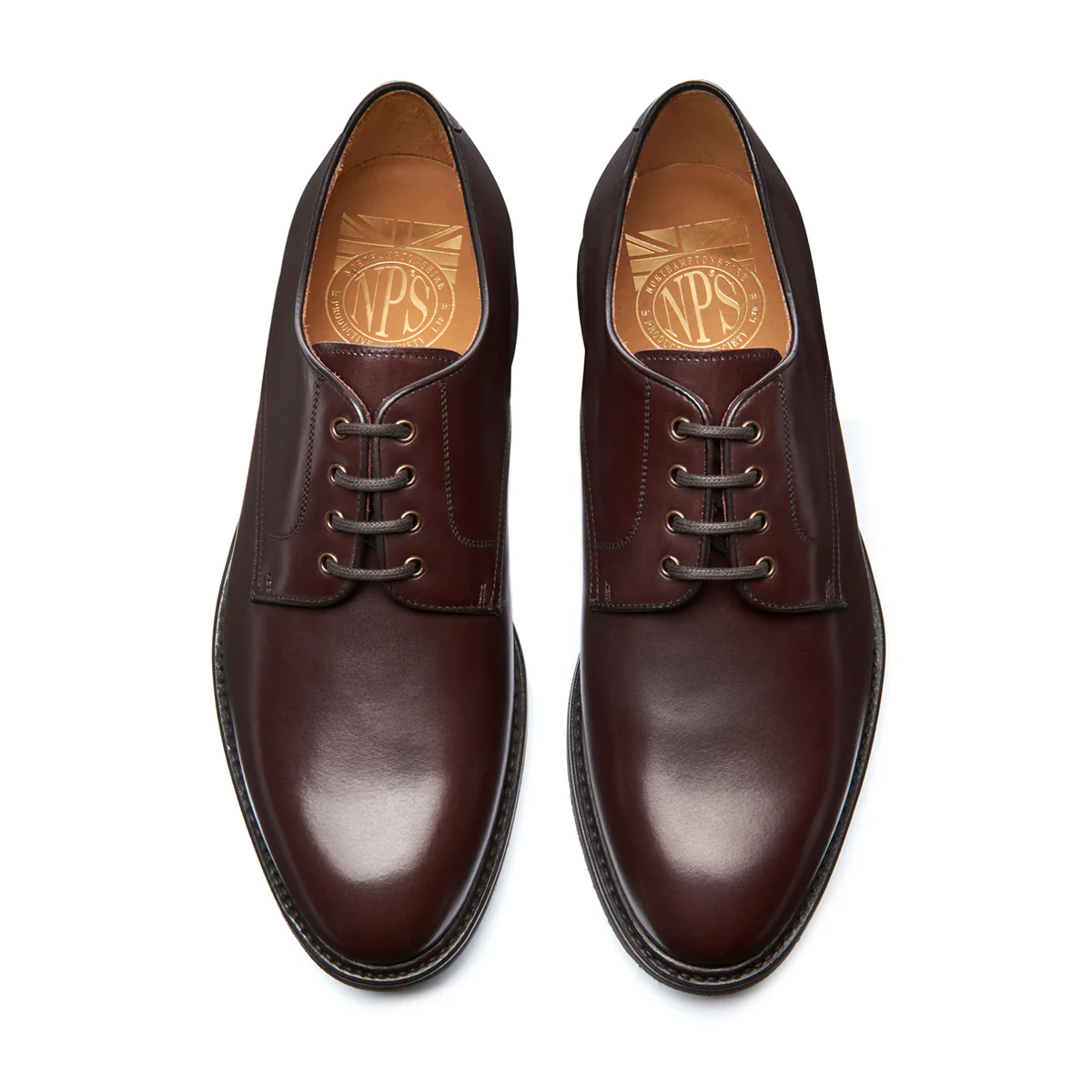 6465-walnut-brown-calf-4-eye-gibson-shoe-3.webp Walnut Brown Calf 4 Eye Gibson Shoe