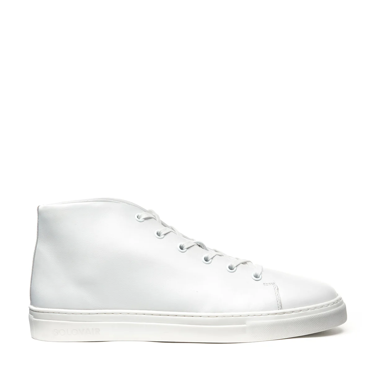 White Calf High Top Sneaker